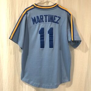 Seattle Mariners “Edgar Martinez” Retro Cooperstown Jersey- M